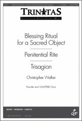 Blessing Ritual for a Sacred Object SSAATTBB choral sheet music cover